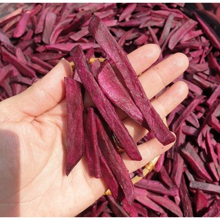 KHOAI LANG TÍM SẤY GIÒN DẠNG CỌNG HÀNG XUẤT KHẨU 500GR