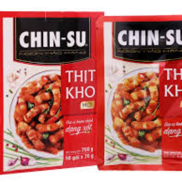 GIA VỊ THỊT KHO CHINSU DẠNG SỐT 70g