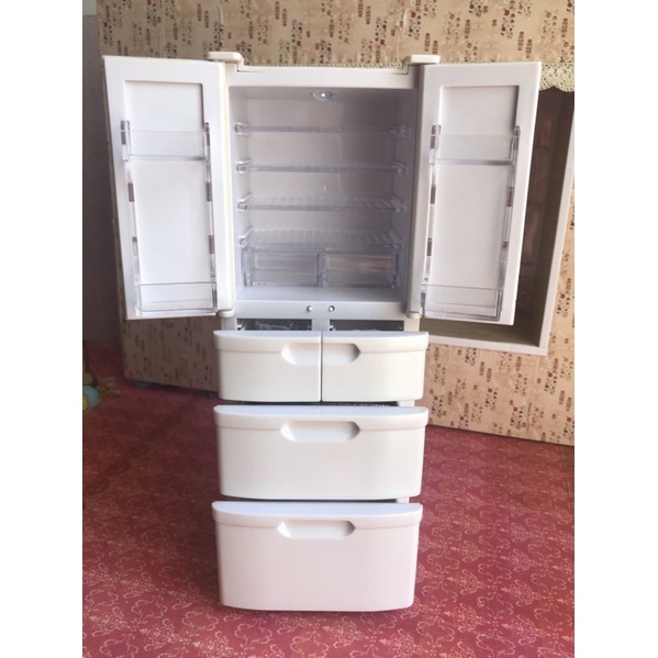 Re-ment rement mô hình tủ lạnh hai cánh