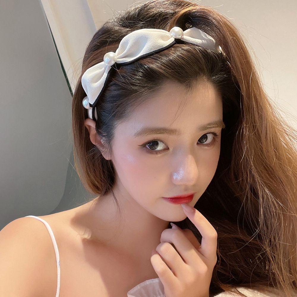 Băng Đô Vải Màu Trơn Phong Cách Hàn Quốc Sang Trọng VANES1