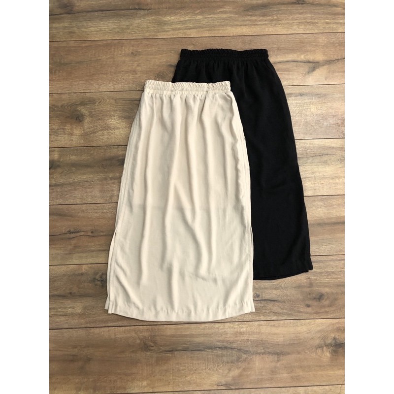 CHÂN VÁY MIDI MIXO LƯNG THUN | BigBuy360 - bigbuy360.vn