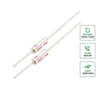 Cầu chì nhiệt 10a 250vcc 185 độ - cầu chì nồi cơm điện