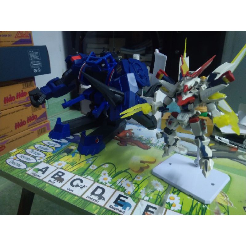 Mô hình LBX ss3 Dot Blastrizer, Trivhine, và Riding armor