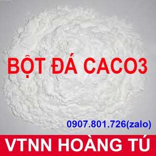 Bột đá caco3 siêu trắng, siêu mịn 1 kg