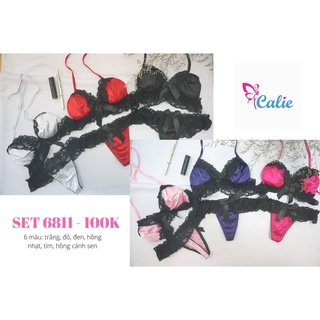 Hàng CHUẨN ĐẸP. [Kèm ảnh thật] SET ĐỒ NGỦ SEXY  .GIAO MÀU NGÃU NHIÊN (6813)
