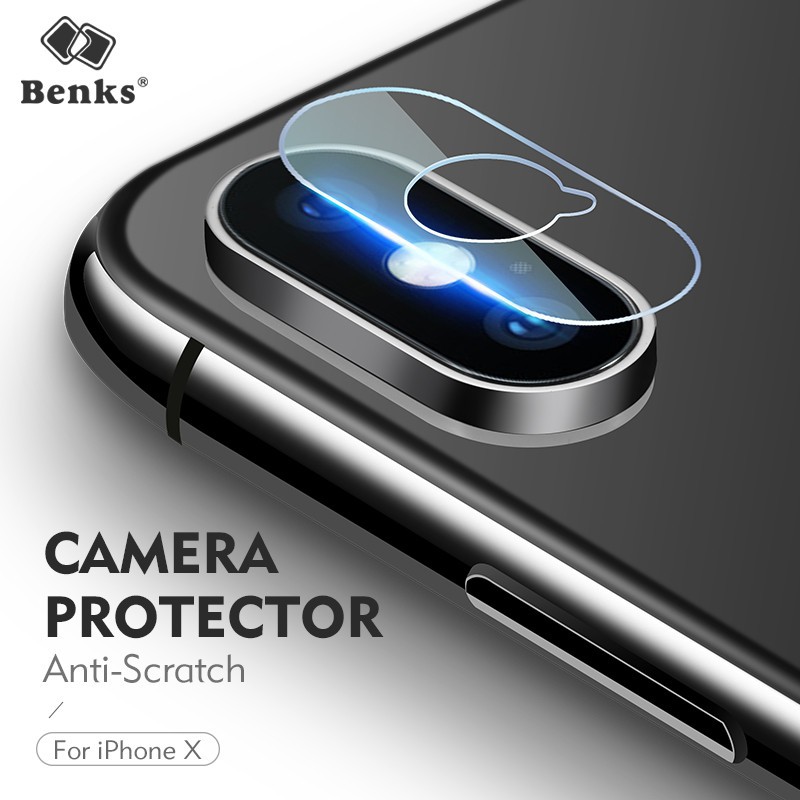 [HOT]Kính cường lực bảo vệ Camera Iphone X hiệu Benks siêu bền