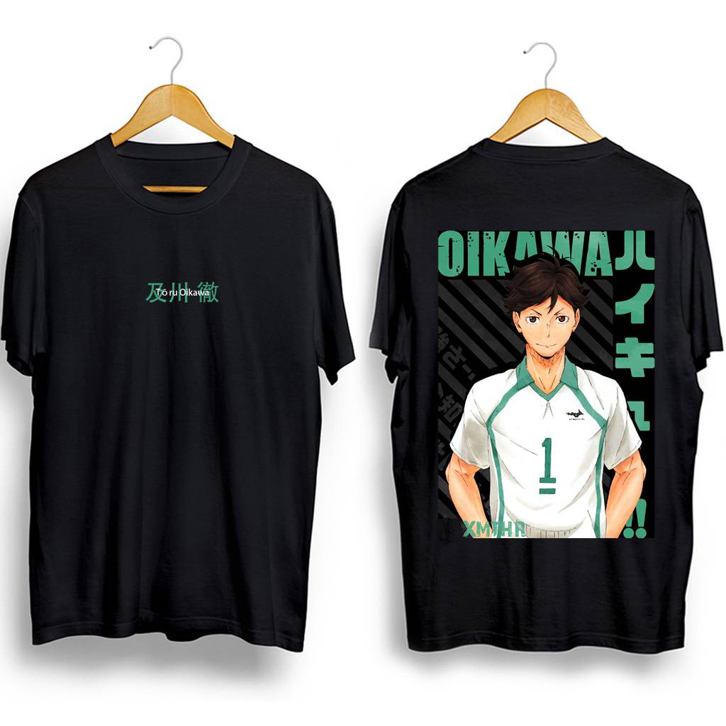 Áo Thun Thể Thao Tay Ngắn Dáng Rộng In Hình Anime Haikyuu Oikawa Trẻ Trung Hợp Thời Trang Cho Nam Và Nữ
