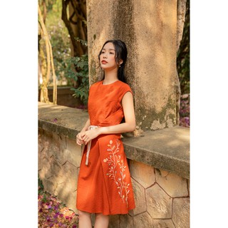 OLV - Đầm Fire Embroidered Dress