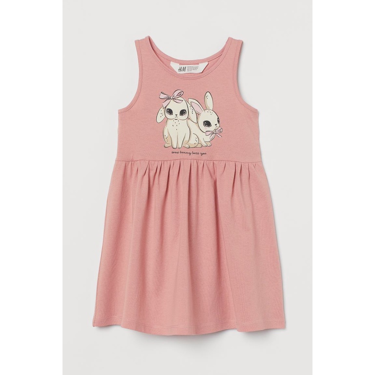 Váy cotton bé gái HM
