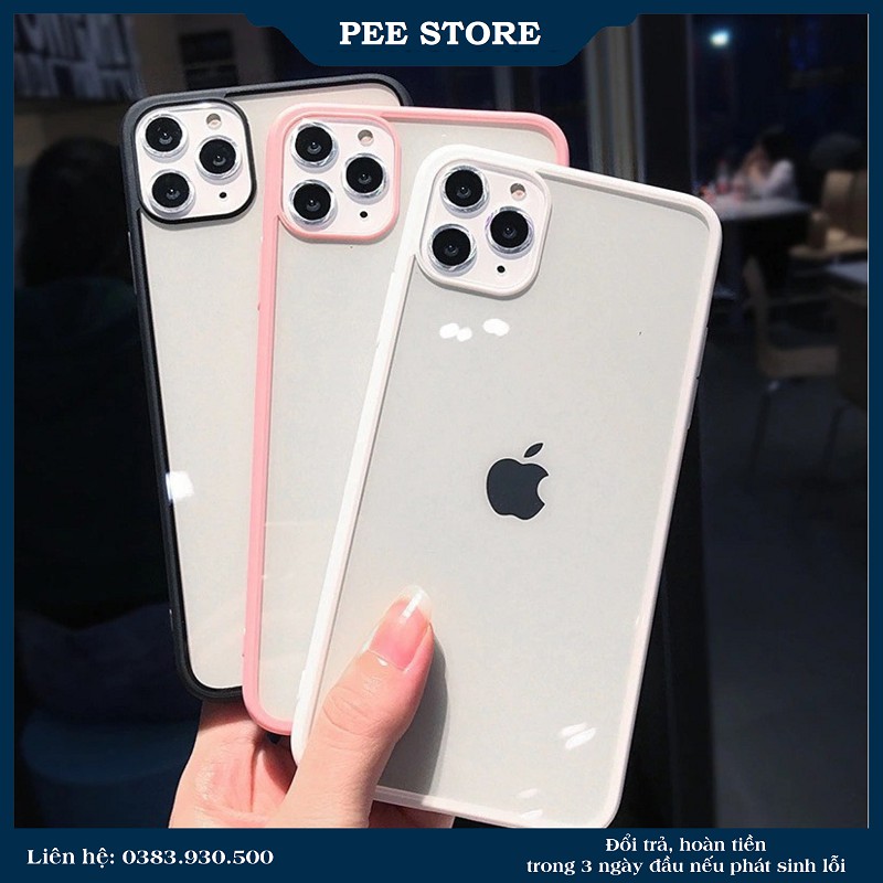 Ốp Lưng Iphone Trơn Chống Ố 6/6plus/6s/6s plus/6/7/7plus/8/8plus/x/xs/xs max/11/11 pro/11 promax – PEE STORE