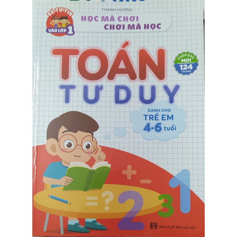 Sách - Toán Tư Duy Dành Cho Trẻ Em (4-6 Tuổi)