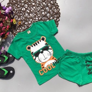 Set 5 bộ tay ngắn bé gái