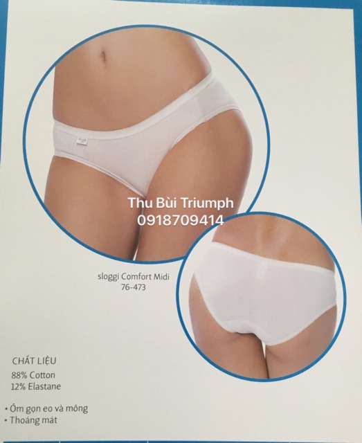 Combo 3 quần lót Sloggi comfort midi