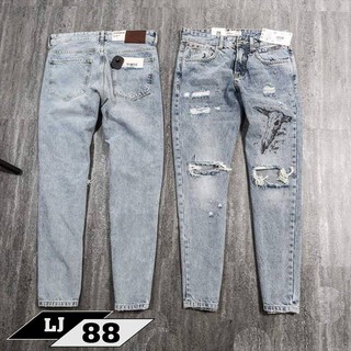 Quần jeans nam rách trẻ trung,phong cách m88