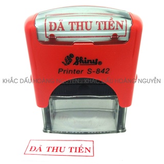 Dấu ĐÃ THU TIỀN (vui lòng để lại nội dung cần làm qua phần ghi chú )