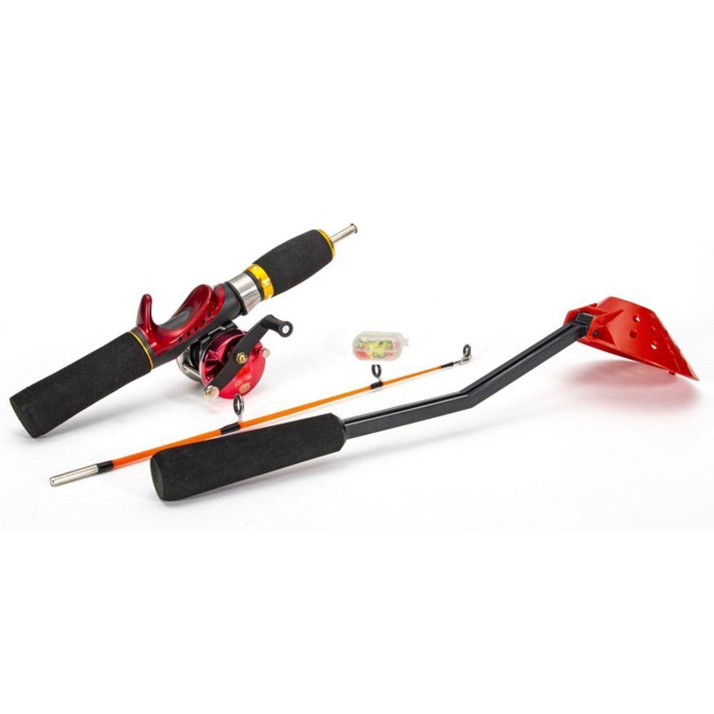 Bộ Dụng Cụ Câu Cá Tuyết Bằng Sợi Carbon Cao Cấp Cho Người Lớn
