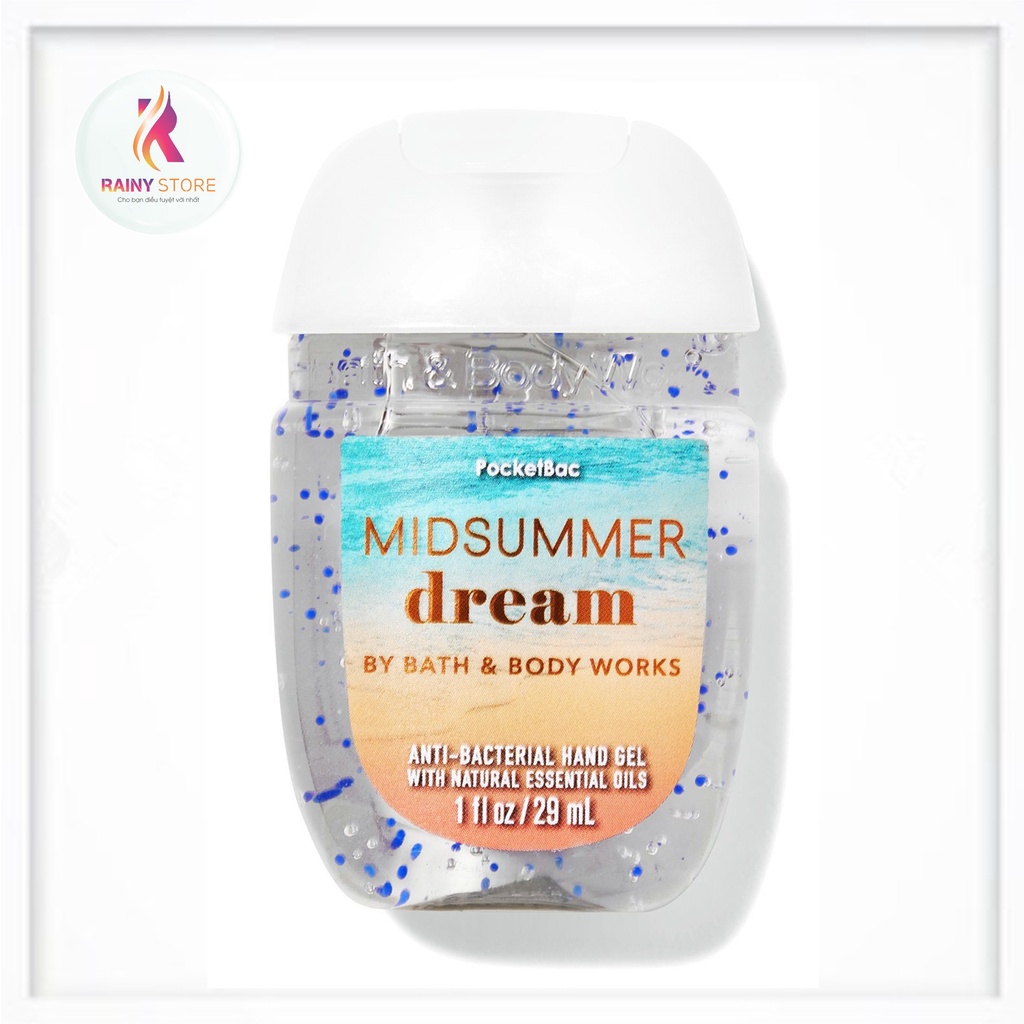 Gel rửa tay khô Bath & Body Works Midsummer Dream 29ml