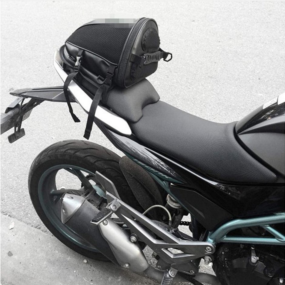 Motor Tail Rear Bag Sports Carry Bag Motorbike Bike Luggage Saddle Bag