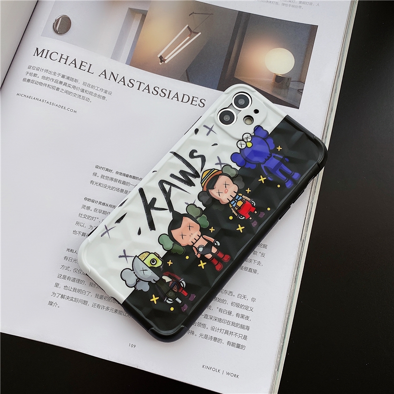 Ốp điện thoại in hình nhân vật Kaws đầy màu sắc độc đáo cho IPHONE 11 PRO MAX 7 8 PLUS XR XS MAX 12 PRO MAX | BigBuy360 - bigbuy360.vn