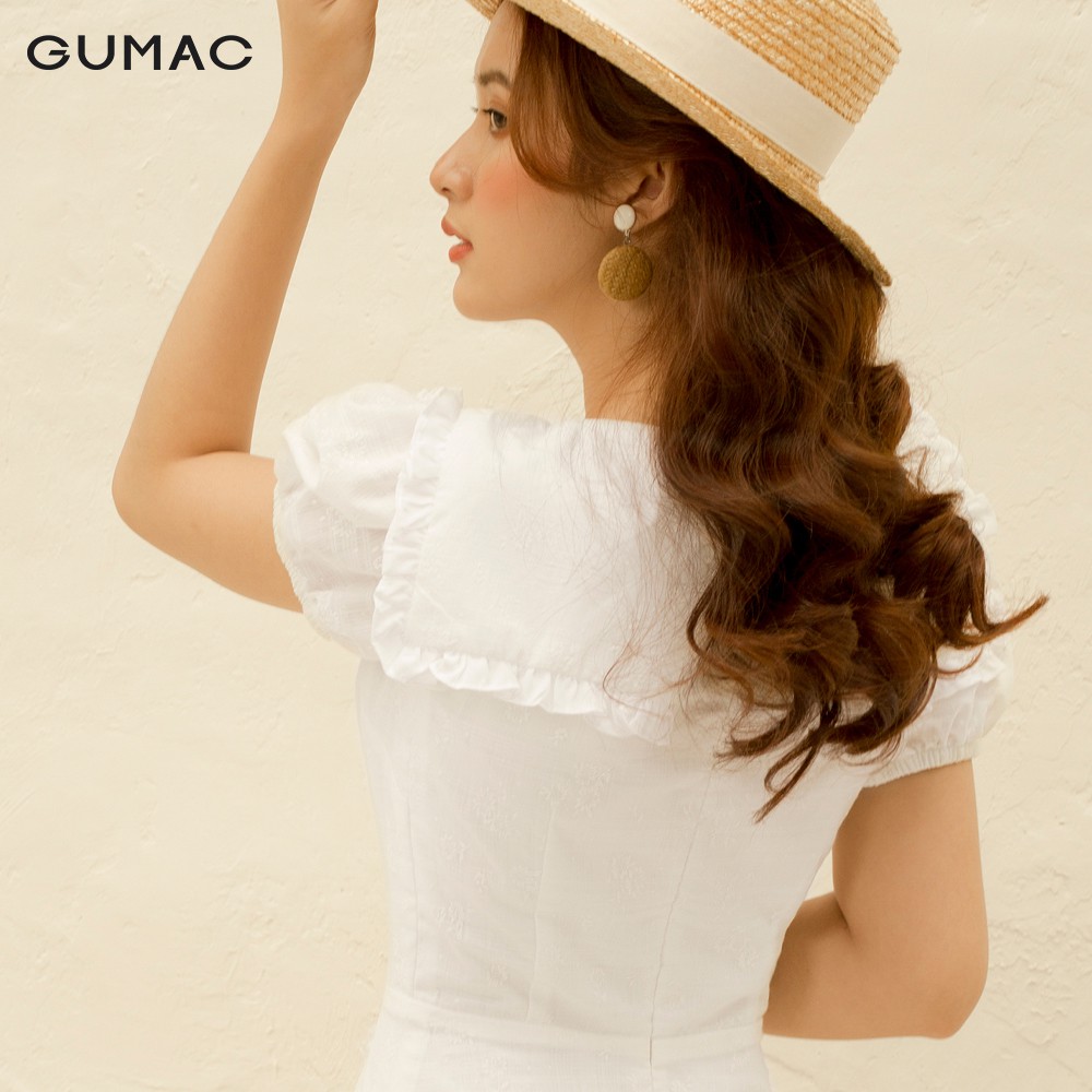 [Mã MABR07062 giảm 8% tối đa 50K đơn từ 249K] Đầm cổ thủy thủ DA1089 GUMAC | BigBuy360 - bigbuy360.vn