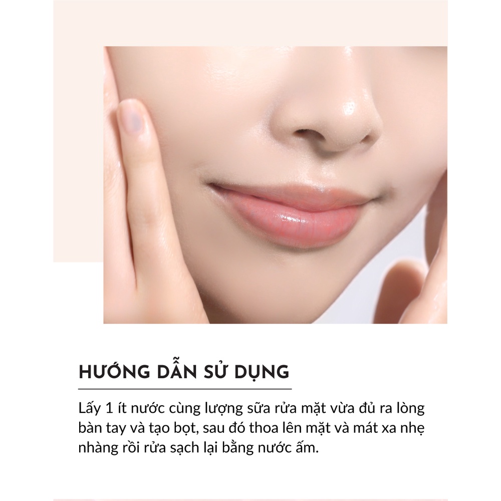 Sữa rửa mặt Dưỡng trắng Lomere Prime Truffle Cell Repair Brightening Foam Cleansing - Hàn Quốc Chính Hãng
