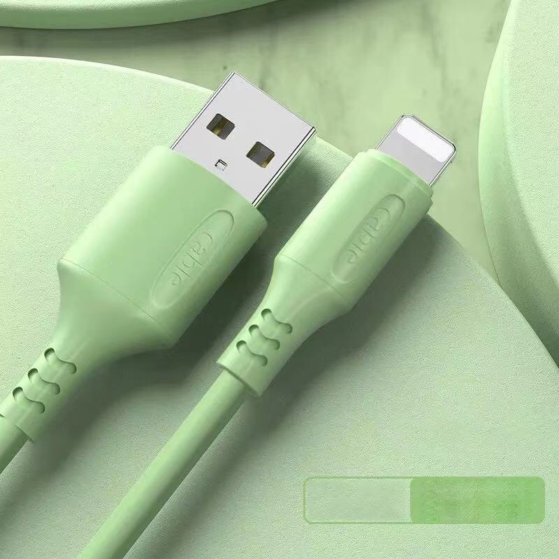 Dây sạc chân usb to Lightning - Android dành cho iP/Android 2.5A Dây Cáp Sạc Nhanh 6 Màu