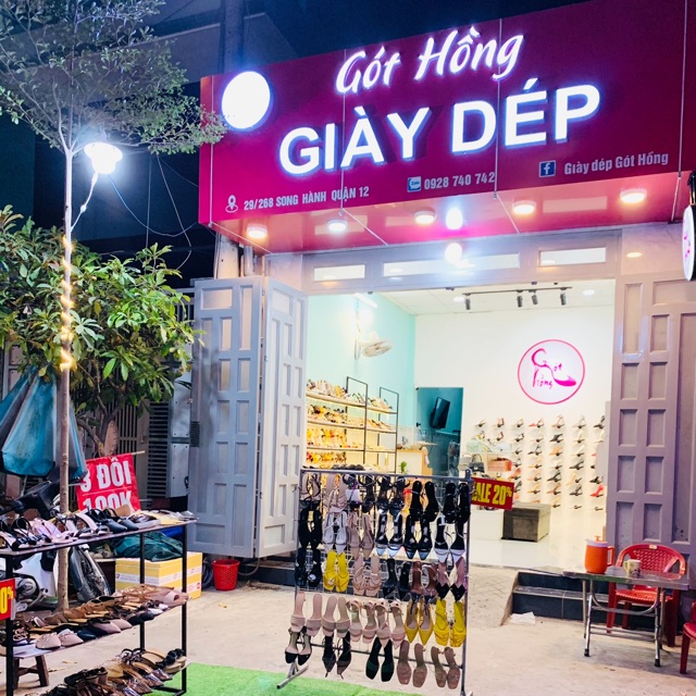 Giày dép Gót Hồng