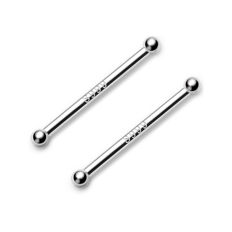 Set 2 đôi hoa tai thiết kế đơn giản phong cách vintage cá tính cho nữ