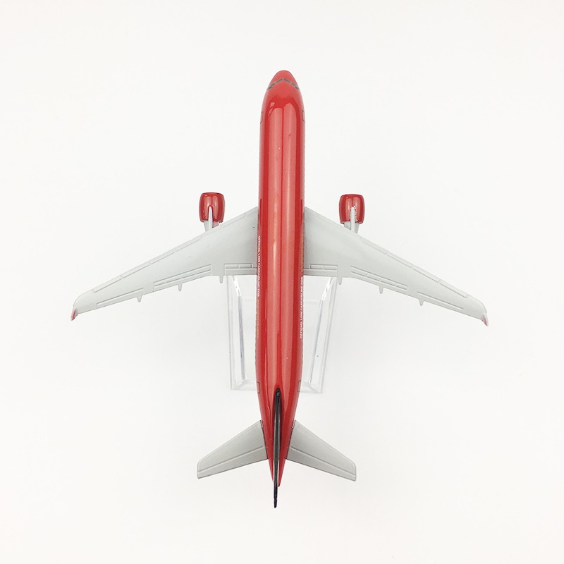 Mô hình máy bay A320 Air Asia Manchester United 16cm