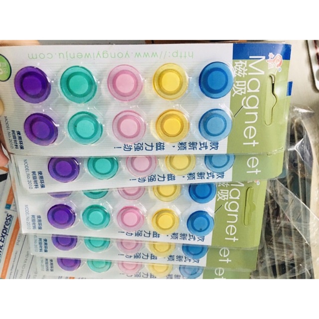 Nam châm hít bảng cỡ trung No 3010 vỉ 10 viên