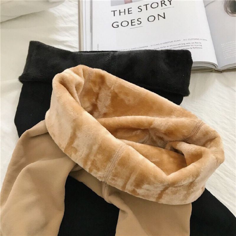 Quần tất lót lông cả bàn hàng QC