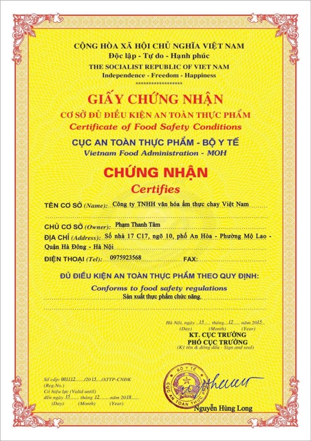 Cốm Chùm Ngây Moringa 100%