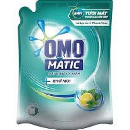 Nước Giặt OMO Matic Khử Mùi Cho Máy Giặt Cửa Trên 2.3Kg Túi