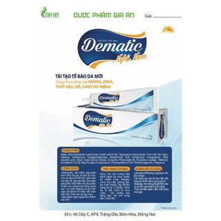 Tri Seo Dematic  hỗ trợ mờ sẹo và giảm ngứa