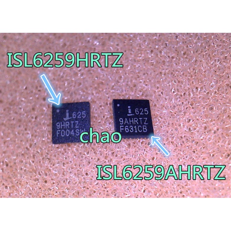 ISL6259A 6259A ISL6259AHRTZ ISL625 9AHRTZ ISL6259HRTZ 6259 ic nguồn trên mainboard