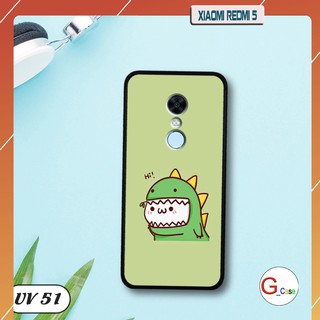 Ốp điện thoại Xiaomi Redmi 5/ 5 Plus - lưng nhám viền dẻo