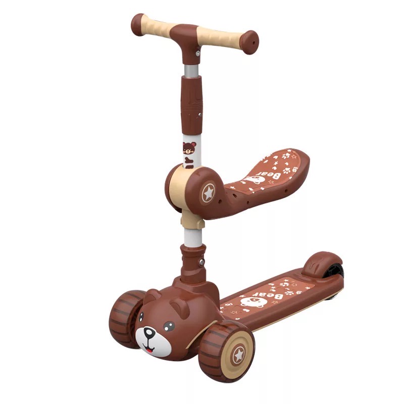 Xe Trượt Scooter Cao Cấp Có Nhạc Và Đèn Phát Sáng