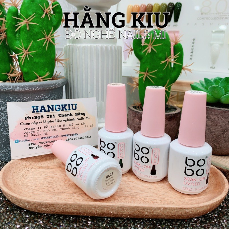 [SƠN GEL THẠCH] THẠCH BOBO SET MÀU B LOẠI 1