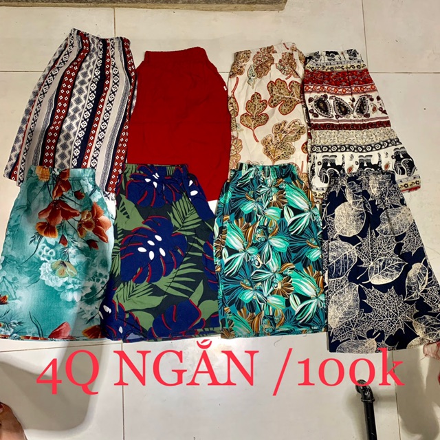 COMBO 4 QUẦN NGẮN KO CHỌN MẪU