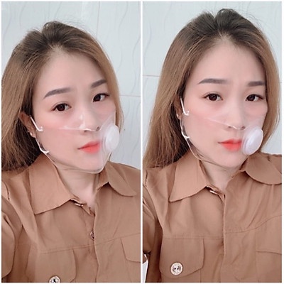 Khẩu Trang Trong Suốt Nhựa TPU MAX99 Tự Tin Khoe Mặt . Tái Sử Dụng Tiết Kiệm