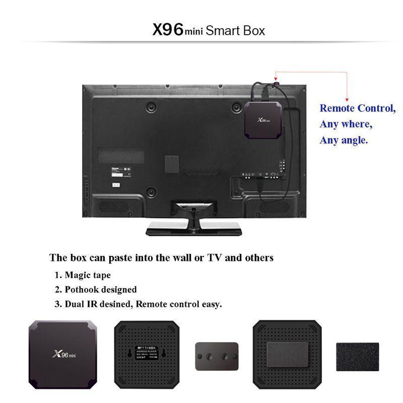 Máy Chiếu Mini X96 Mini Android 7.1tv 1gb + 8gb