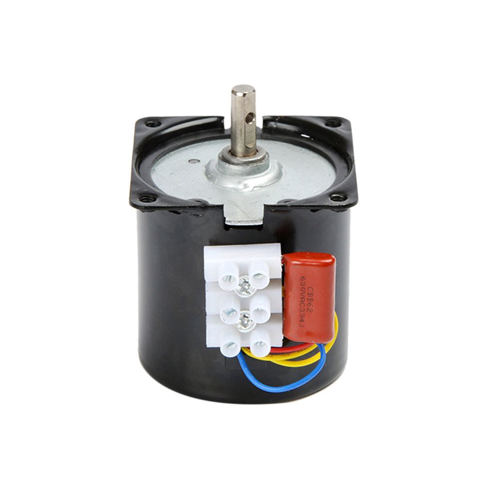 Mô Tơ 220V 14W 5RPM 10RPM 15RPM 20RPM 30RPM 60KTYZ Motor 220V Động Cơ 220V Giảm Tốc 220V Quay Gà Vịt