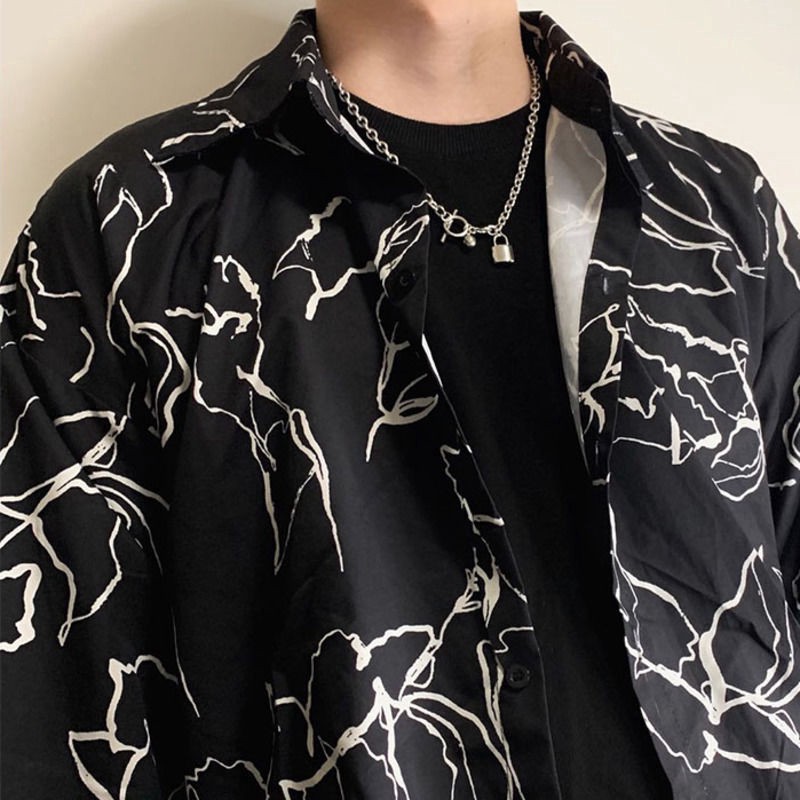 Dây Chuyền Thép Titan Mặt Ổ Khóa Tròn Thời Trang Đường Phố 23368