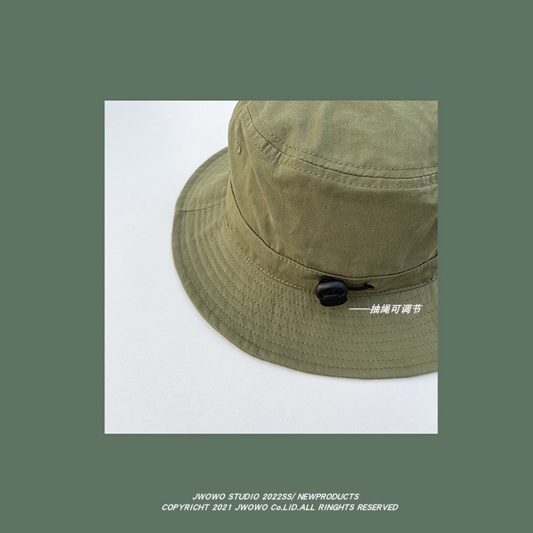 Nón Tai Bèo Chống Nắng Thoáng Khí Thiết Kế Dây Rút Phong Cách Nhật Bản Thời Trang Mùa Hè Cho Nữ