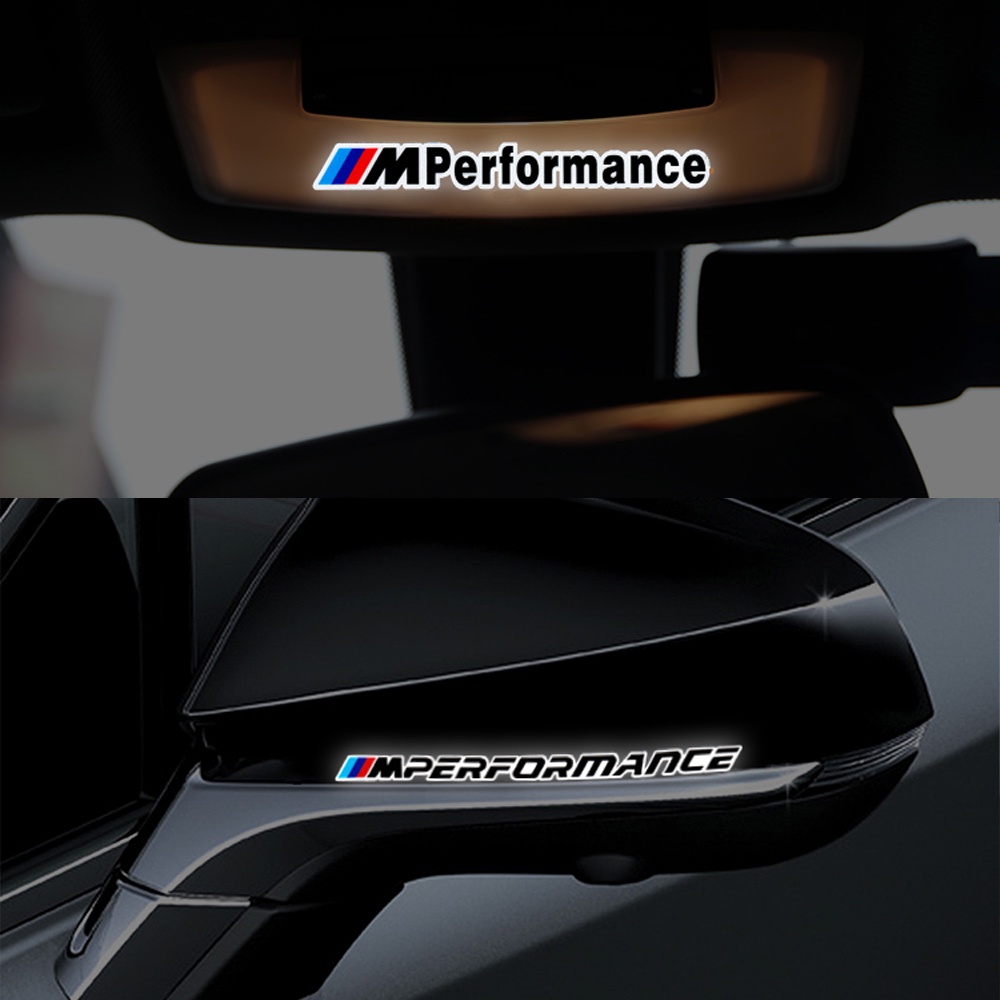 Hình dán BMW Biểu tượng xe máy Decal phản quang Mũ bảo hiểm Xe tay ga Hình dán bên Đề can xe