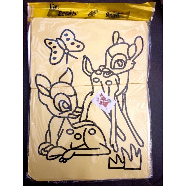 30 tranh cát khổ A4 không trùng mẫu