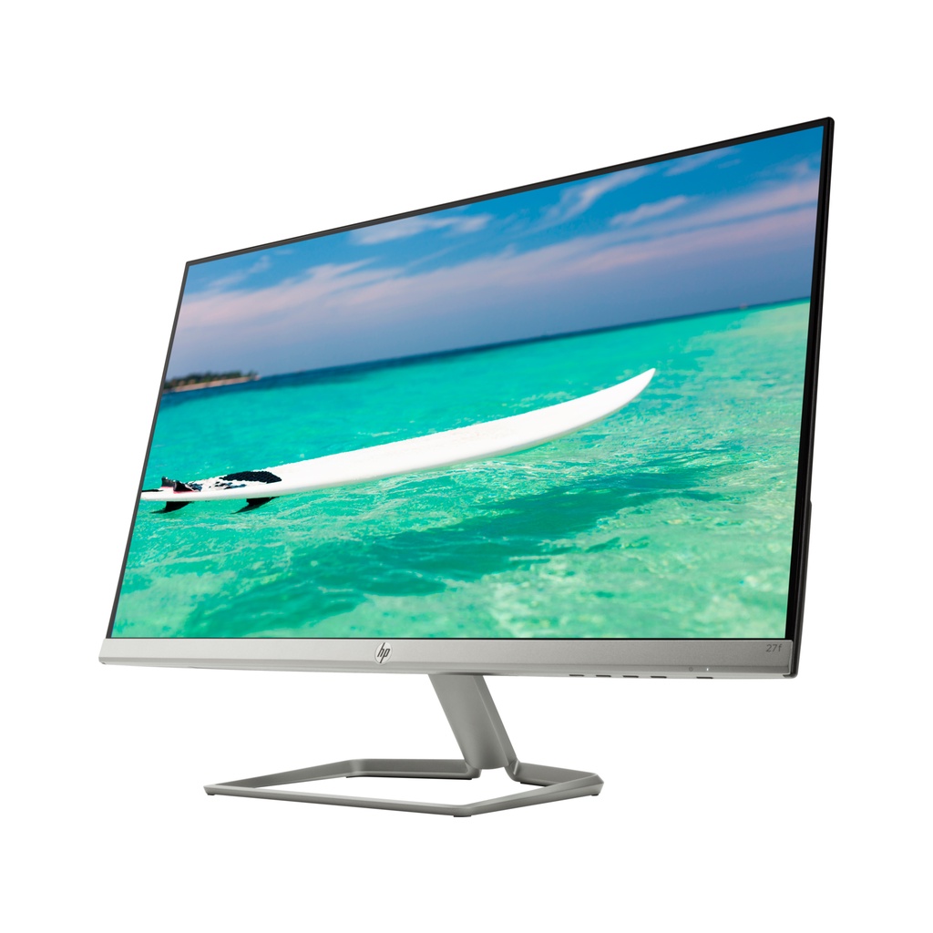 [Mã ELHP3TR giảm 12% đơn 500K] Màn hình LCD HP 27f 3AL61AA | 27inch | Kích Thước 1920x1080@60H | VGA/2HDMI/LED/IPS