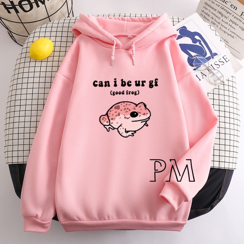 Áo hoodie chú ếch đốm PM11
