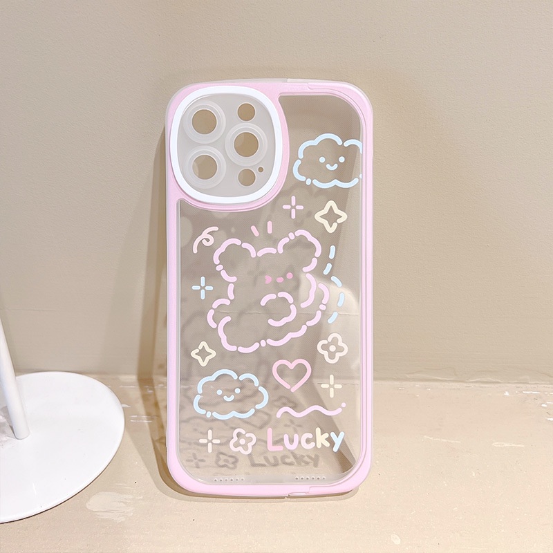 Ốp Điện Thoại Có Giá Đỡ Hình Đám Mây Thỏ Cho iphone7 / 7plus / 8 / 8plus / xs / 11 / 12 / 13 / 14 / pro / max / plus / promax