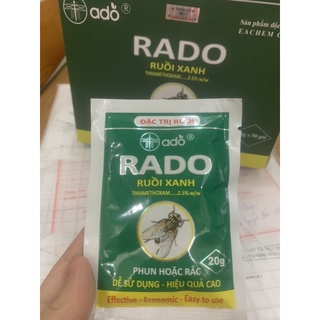 Combo 5 gói thuốc diệt ruồi Rado 20g